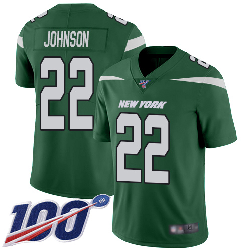 New York Jets Limited Green Men Trumaine Johnson Home Jersey NFL Football #22 100th Season Vapor Untouchable